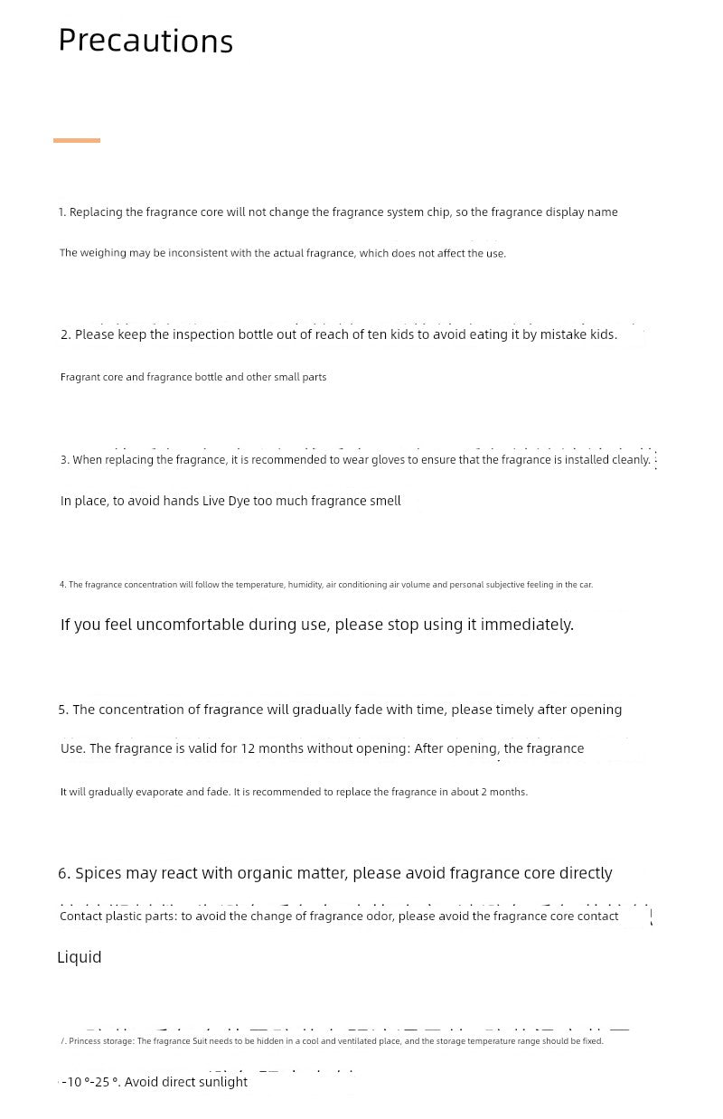 Applicable to Polar Krypton 7x 007 X Fragrance Replacement Refill Ceramic Geek Car Aromatherapy Lingke 0105 Star Yue L Boyue L