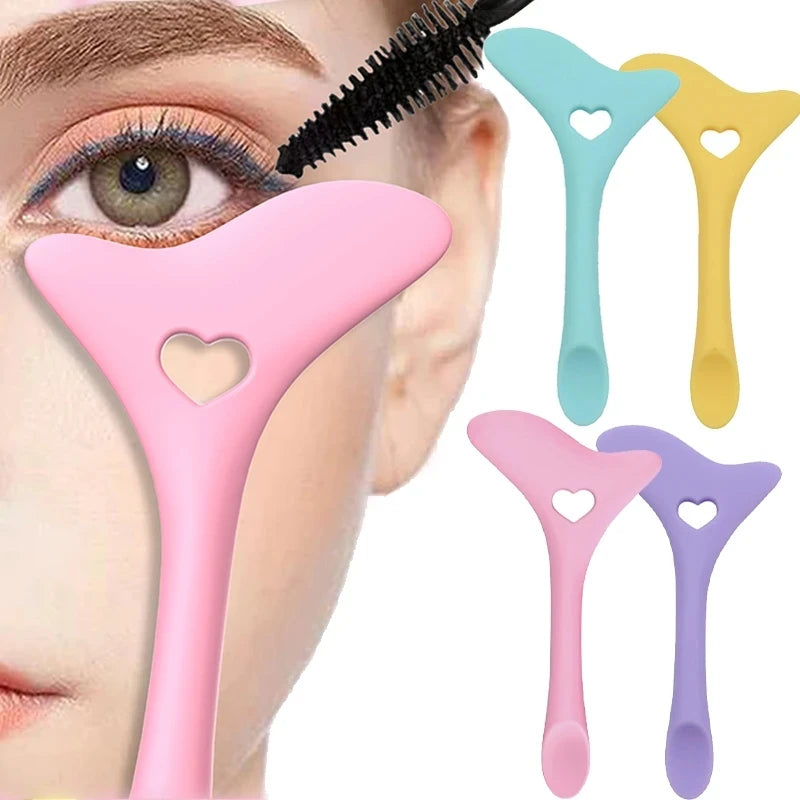 Pochoirs de maquillage pour eye-liner, mascara, rouge à lèvres, fard à paupières, outil de maquillage réutilisable