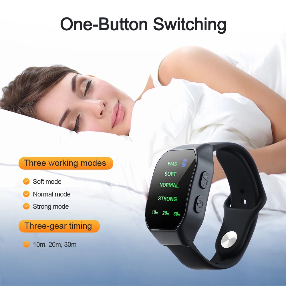 PASTSKY Intelligent Sleep Aid Watch Microcurrent Pulse Sleep Help Massager Household Wristband Anti-anxiety Insomnia Hypnosis