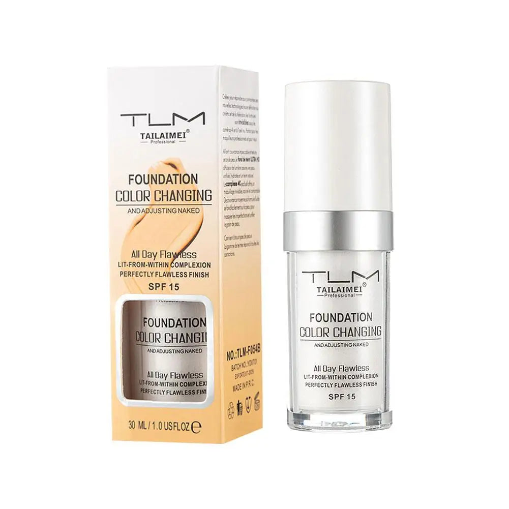 Foundation Magic Color Changing BB Cream Makeup Base Nude Face Full Cover Matte Concealer Moisturizing Primer All Skin Tone