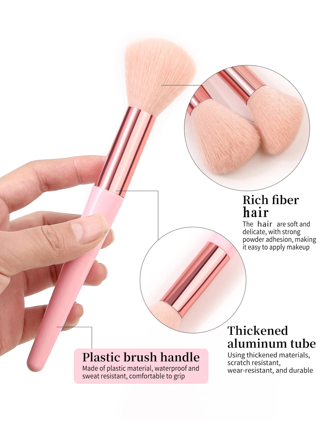 30pcs Makeup brush set combination Makeup brush set, makeup sponge set, eyebrow shaving knife, makeup brush storage bag