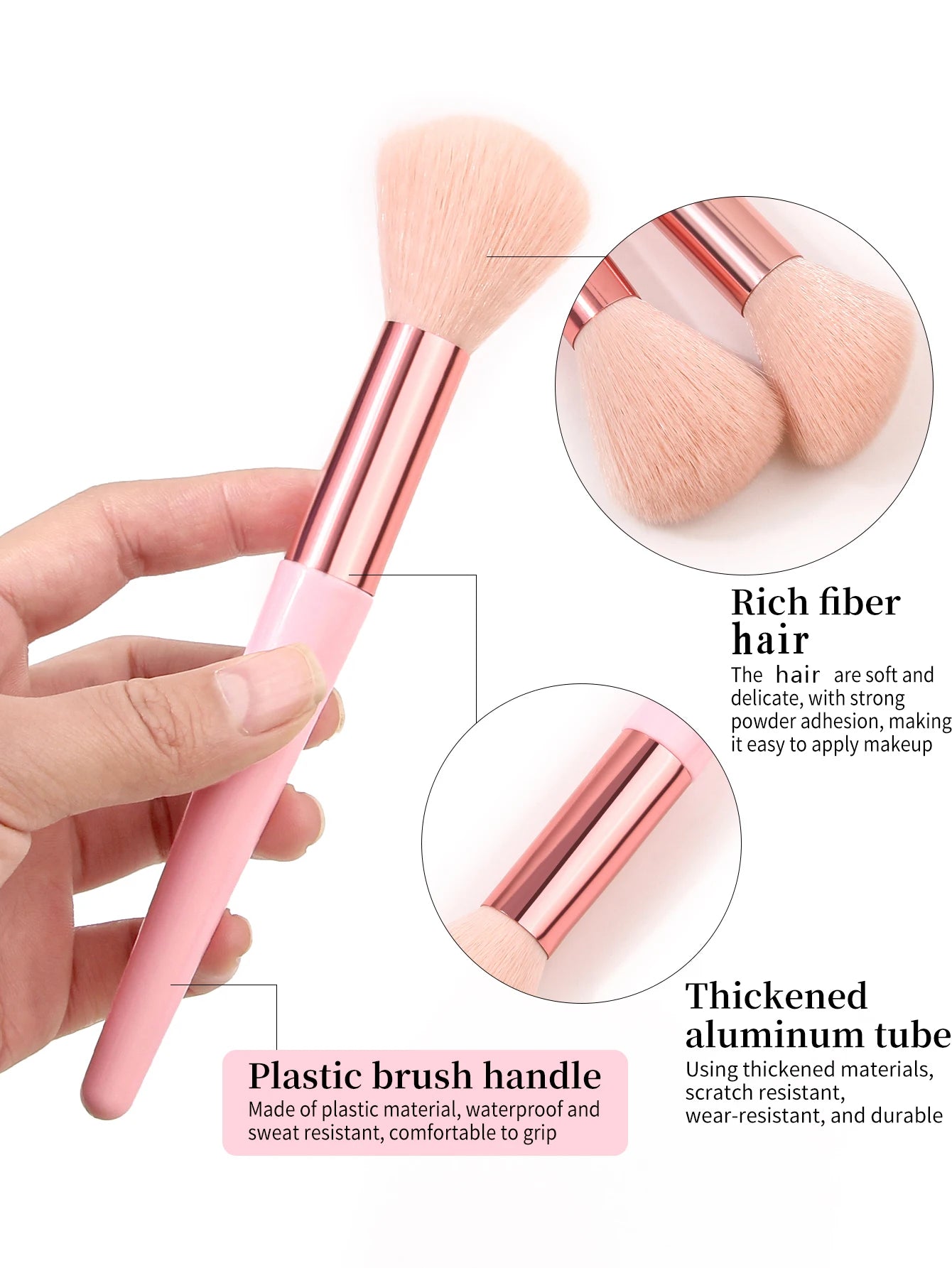 30pcs Makeup brush set combination Makeup brush set, makeup sponge set, eyebrow shaving knife, makeup brush storage bag