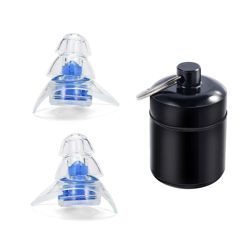 1 Pair/Set Soft Silicone Ear Plugs Anti Noise Snore Earplugs Noise Reduction Sound Insulation Ear Protection Earplugs #293913