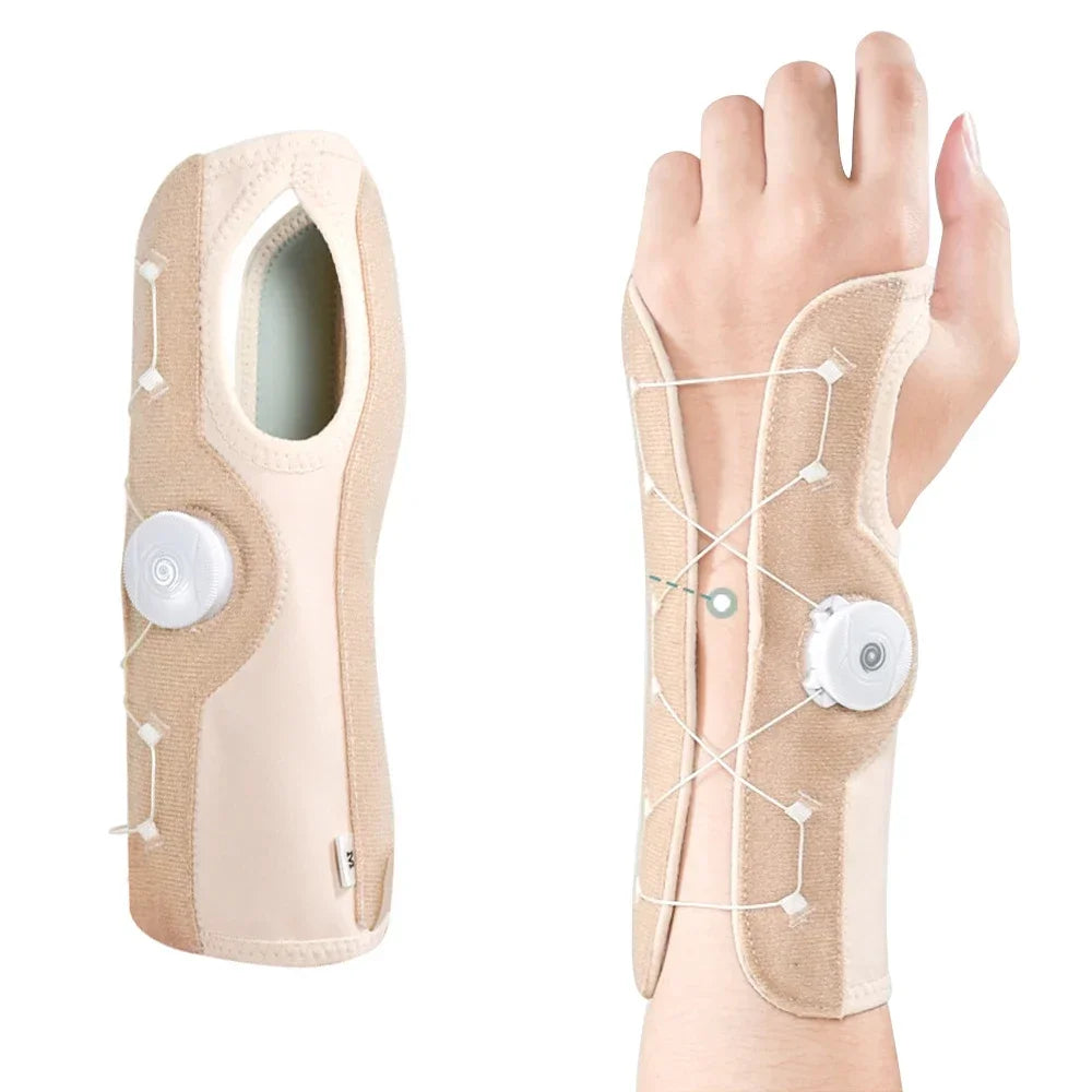 1 PCS Wrist Support for Carpal Tunnel, Night Sleep Hand Brace with Splints, Wrist Brace Right Hand for Tendonitis and TFCC Tears