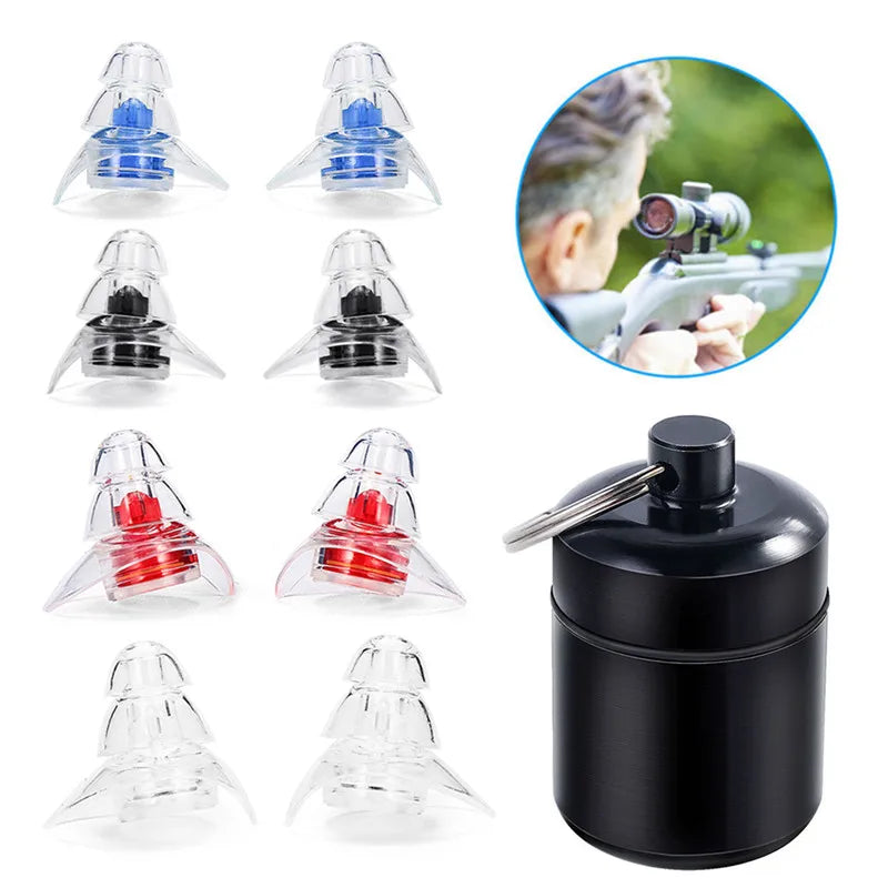 1 Pair/Set Soft Silicone Ear Plugs Anti Noise Snore Earplugs Noise Reduction Sound Insulation Ear Protection Earplugs #293913