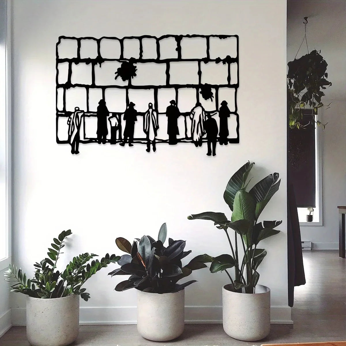 "Stunning Modern Metal Wall Art – Durable, Weather-Resistant Decor for Indoor & Outdoor, Perfect for Year-Round Celebrations