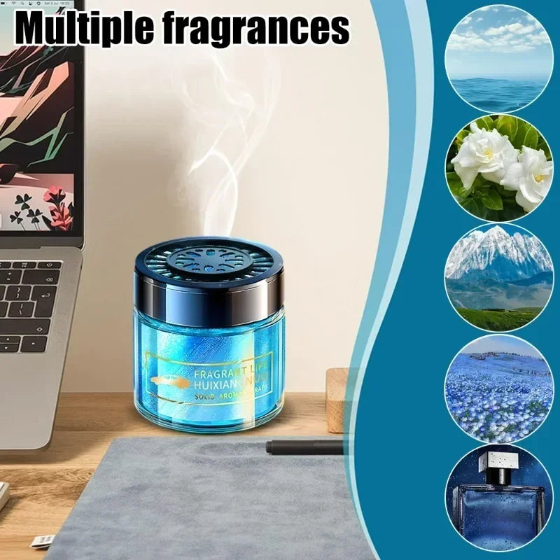 Car Aromatherapy Balm Odor-Removing Fragrance For Cars Long-Lasting High-End Light Fragrance In-Car Solid Perfume Car Ornaments