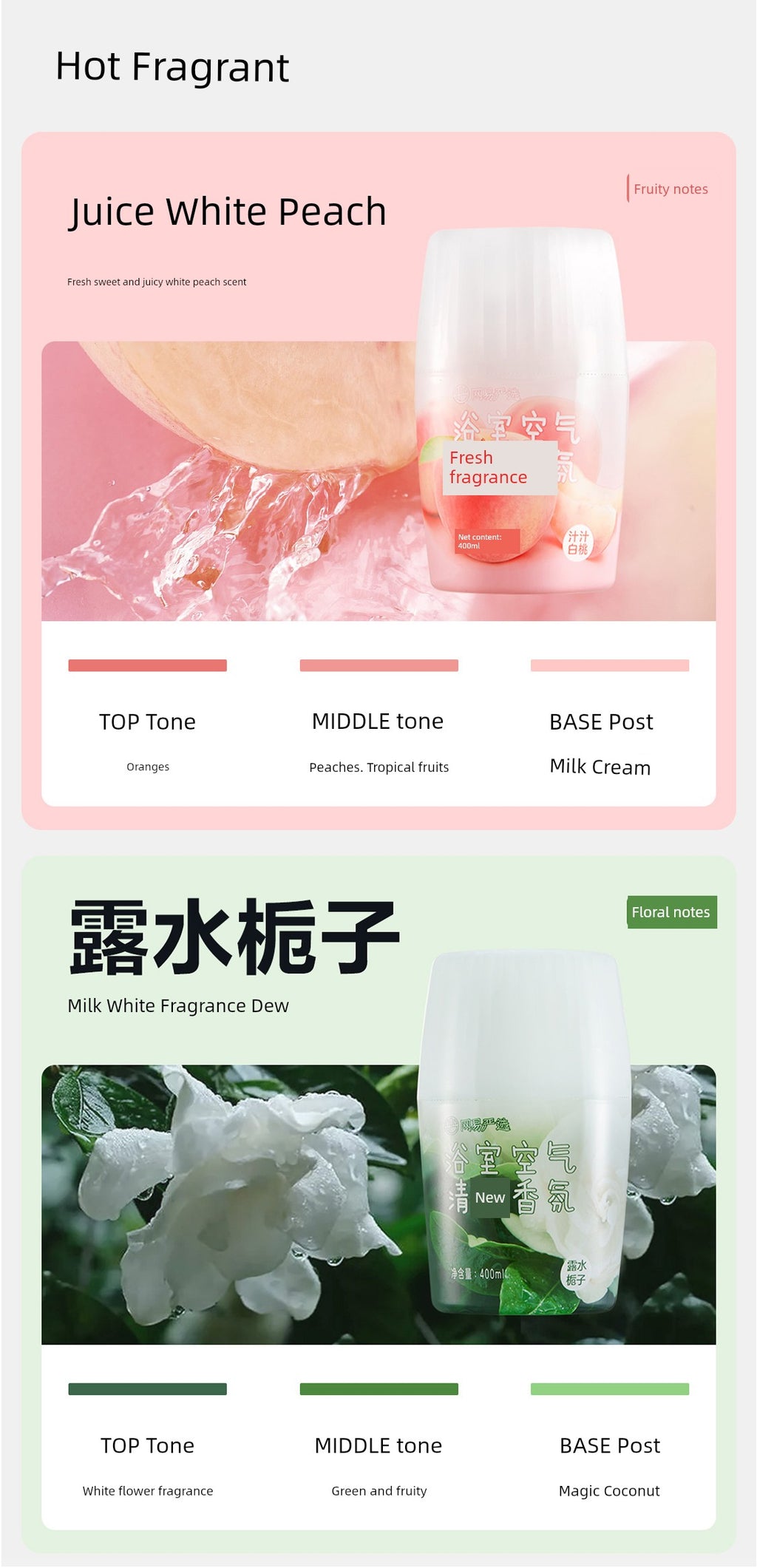 NetEase Yeation 400ml Fragrance Air Freshing Agent