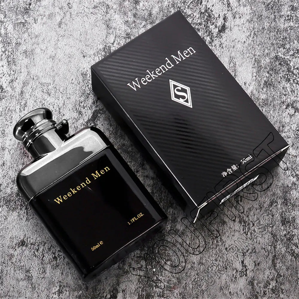 Feromon Parfüm Erkek 50ML Odunsu Koku Kolonya Parfümler Homme Kadınları Çeken Büyüleyici Erkek Parfümleri Masculinos Taze Doğal