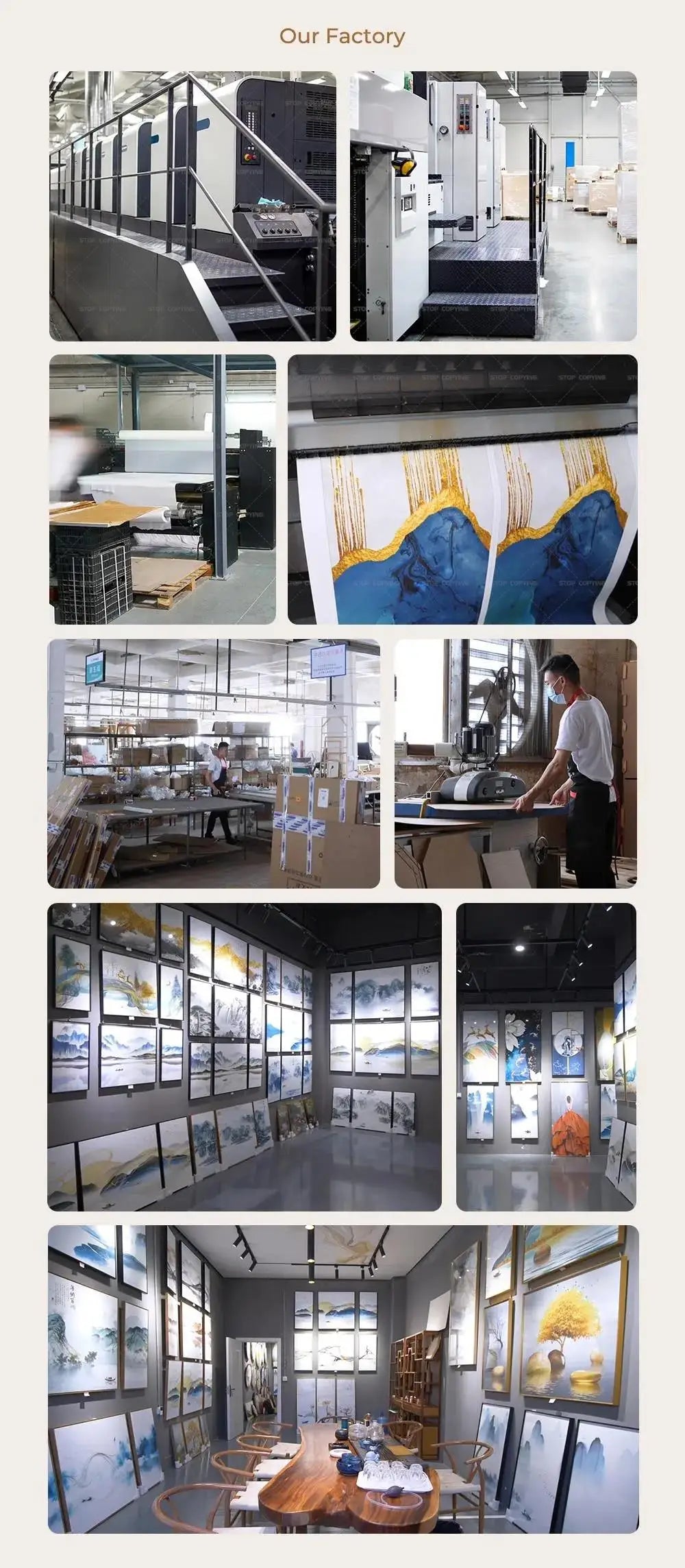 Affiche murale moderne et simple « N'ayez pas peur d'être vu » - Impression sur toile - Décoration d'intérieur