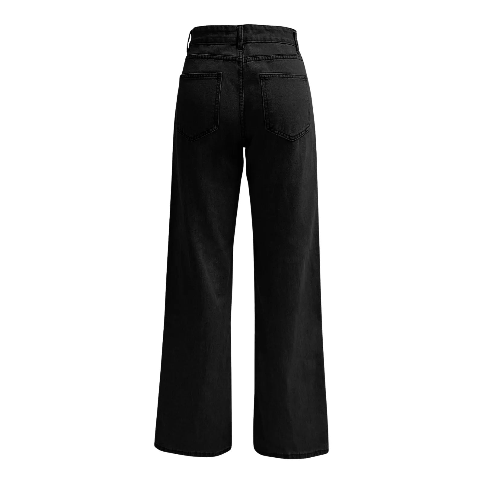 Women's High Waist Washed Women's Jeans Fashionable Versatile Straight Leg Pants Jeans Women Jean Pants Women Jeans Women 2025
