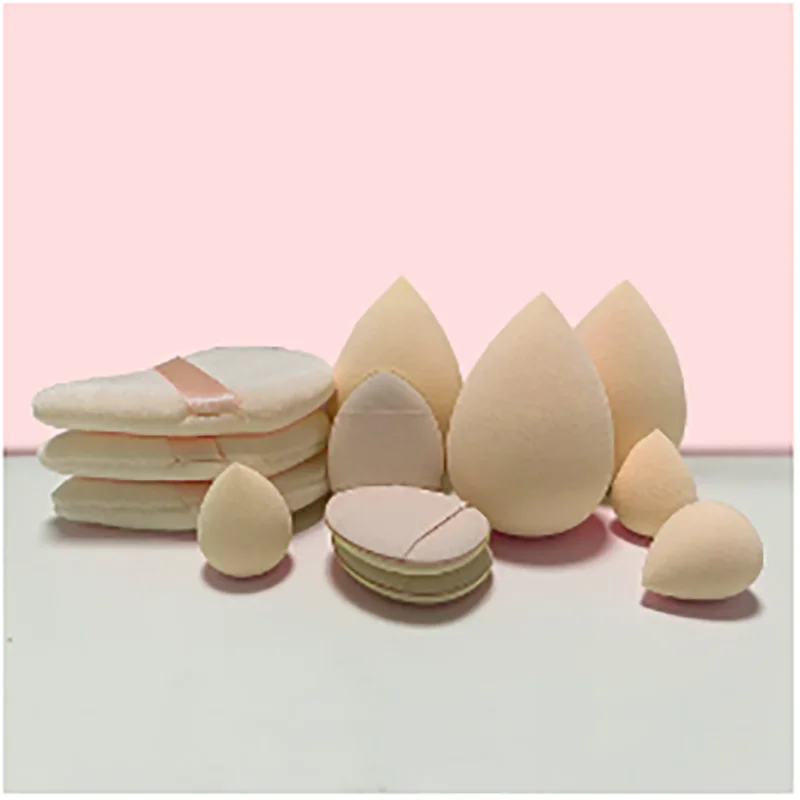 12pcs Makeup Tool Set Size Size Giant Soft Makeup Egg Makeup Powder Suitable for Base Makeup Corner Makeup Setting Novice Makeup