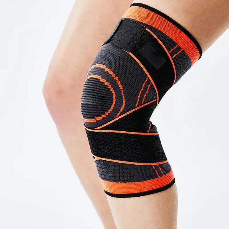 1PC Knee Brace Compression Knit Knee Pad For Sports Quickly Absorb Perspiration Keep Knees Warm Knee Boosters Breathable Support