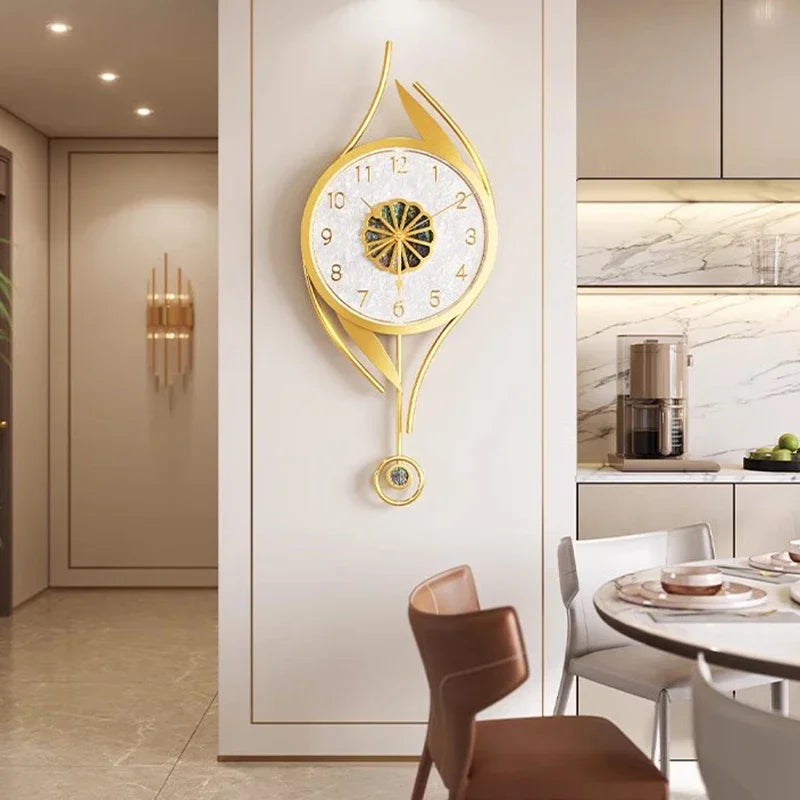Art Mural Wall Clocks Led Modern Interior Luxury Restaurant Minimalist Wall Watch Large Nordic Fashion Horloge Room Decorations