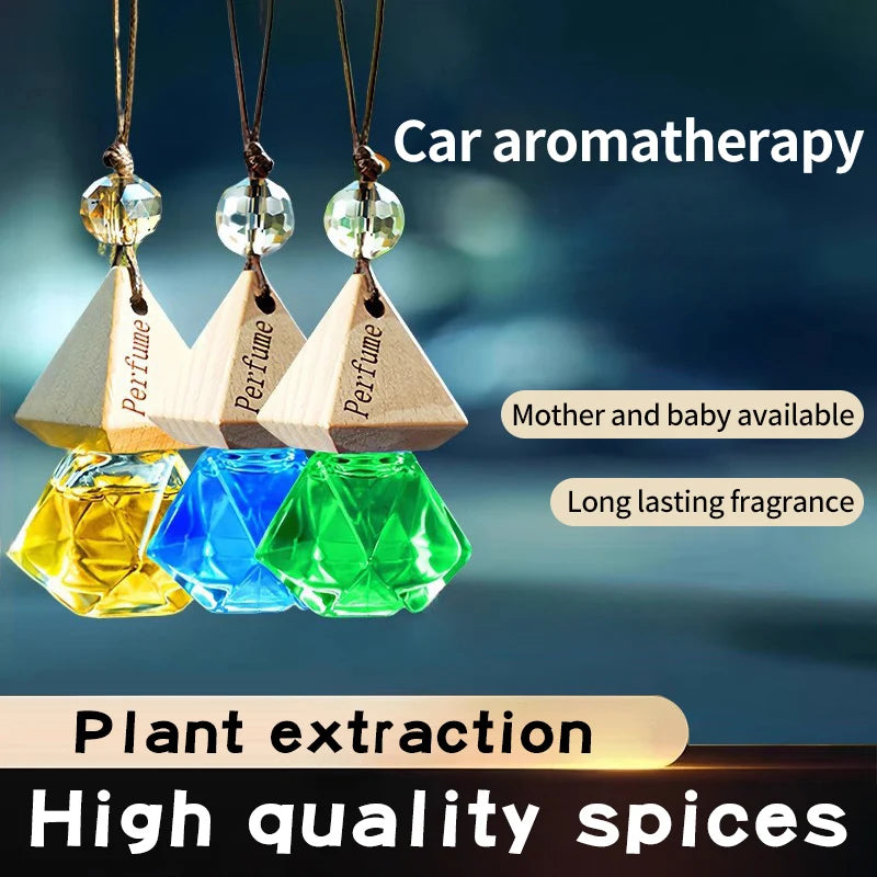 Désodorisants pour voiture, parfums suspendus, huiles essentielles, éliminateur d'odeurs, diffuseur d'arômes, pendentif de parfum pour voiture, aromathérapie