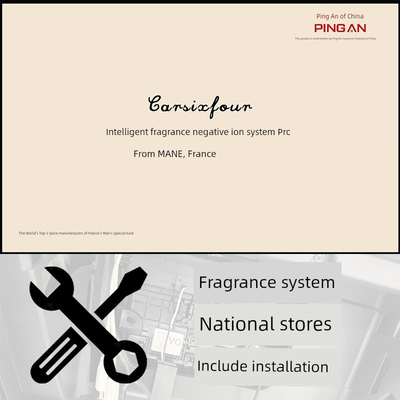 Restoration Negative Ion System Intelligent Car Fragrance
