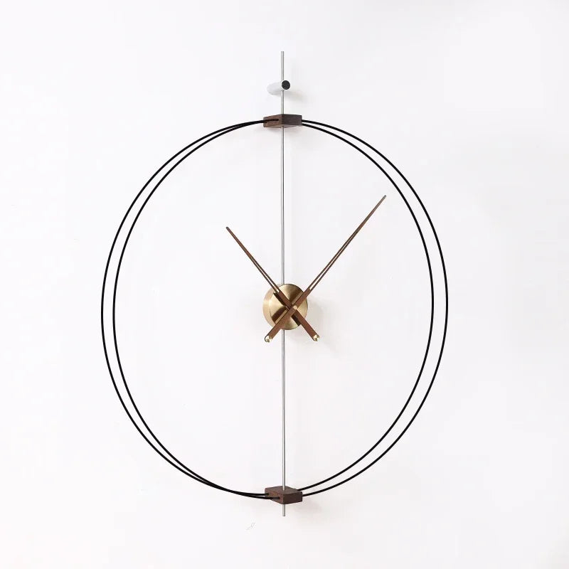 Interior Art Mural Wall Clocks Modern Round Fashion Design Wall Watch Nordic Restaurant Relogio De Parede Living Room Decoration