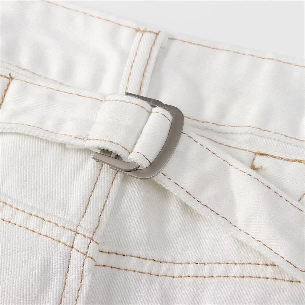 New Women's Clothing Versatile, Fashionable, High Waist, Design Sense, Slim Curled Hem, Jeans for Women