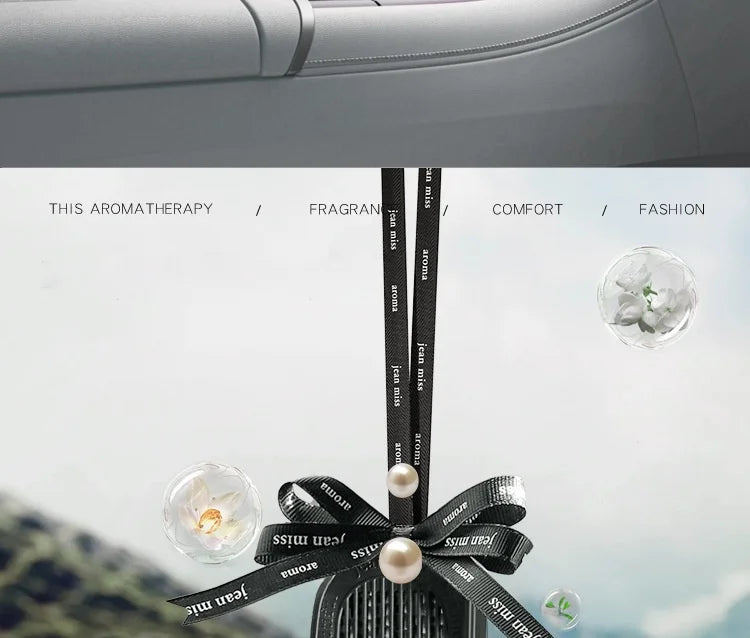 Car Aromatherapy Long Lasting Fragrance Car Perfume Interior High-end Decoration Home Bedroom Wardrobe Fragrance Pendant Perfume