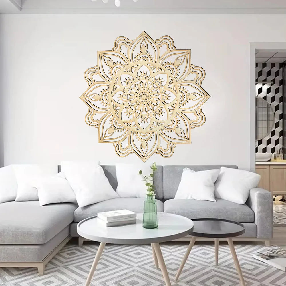 Metal Wall Art Moroccan Decoration to Enhance Your Living Room with Indian and Mandala Design Stylish Home Accent Piece