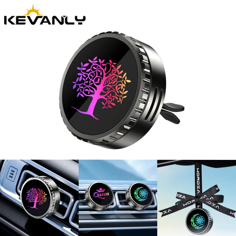 Cologne Car Air Outlet Aromatherapy Solid Fragrance Diffuser Accessories Car Air freshener Dual-purpose vent clip and charm