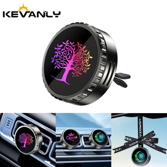 Cologne Car Air Outlet Aromatherapy Solid Fragrance Diffuser Accessories Car Air freshener Dual-purpose vent clip and charm