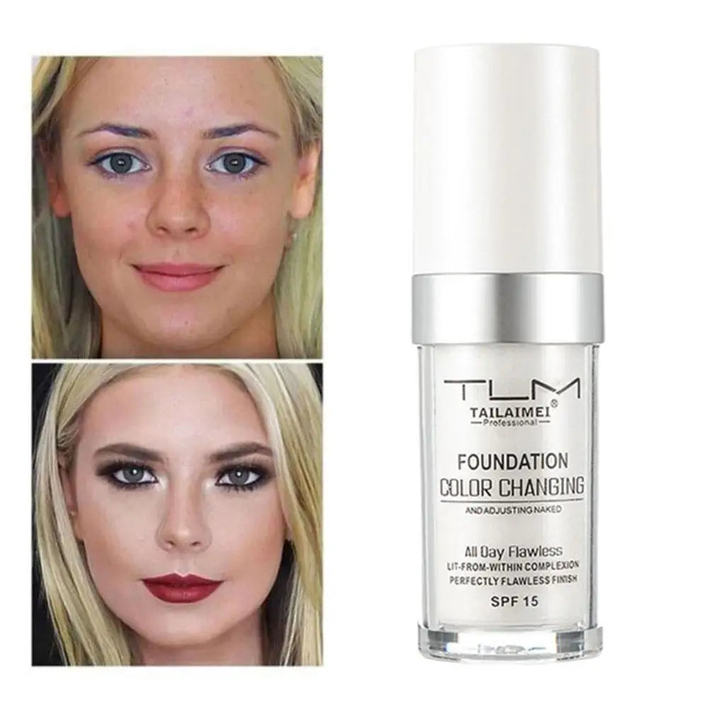 Foundation Magic Color Changing BB Cream Makeup Base Nude Face Full Cover Matte Concealer Moisturizing Primer All Skin Tone