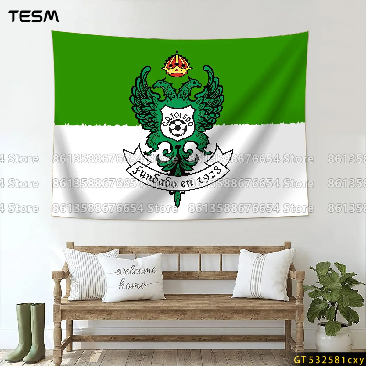 Wall Art Decor  Fabric Tapestry Wall Hanging  Living Room Bedroom Kitchen Dorm Decor Multi  Flag 3D printed pattern