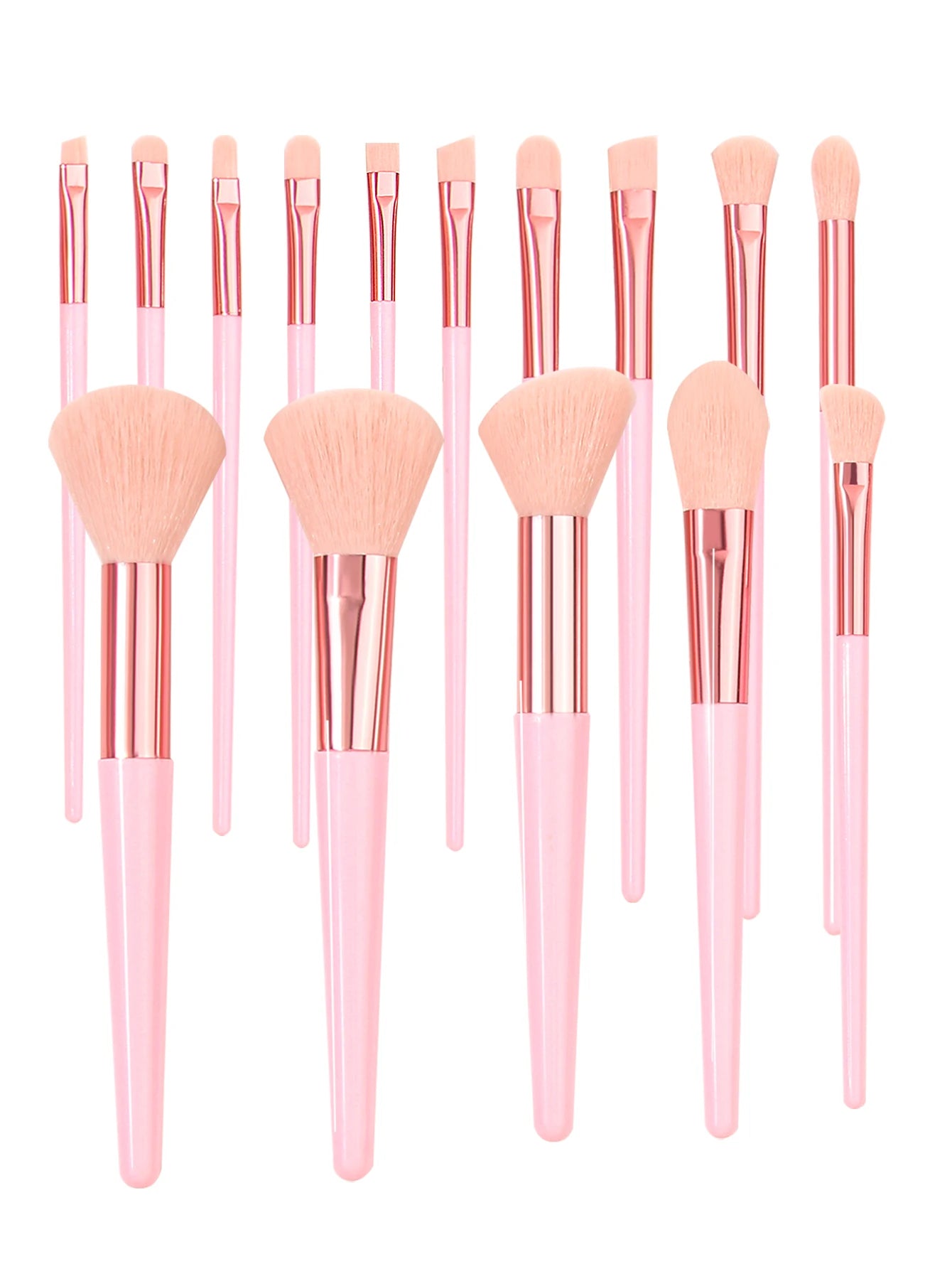 30pcs Makeup brush set combination Makeup brush set, makeup sponge set, eyebrow shaving knife, makeup brush storage bag