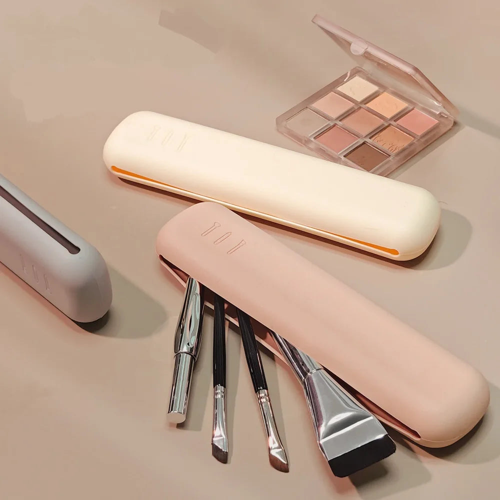 Makeup Bag Makeup Brush Pouch Cosmetic Organizer Travel Holder Storage Brush Case Brush Makeup Bag Pouch Silicon Makeup Bag