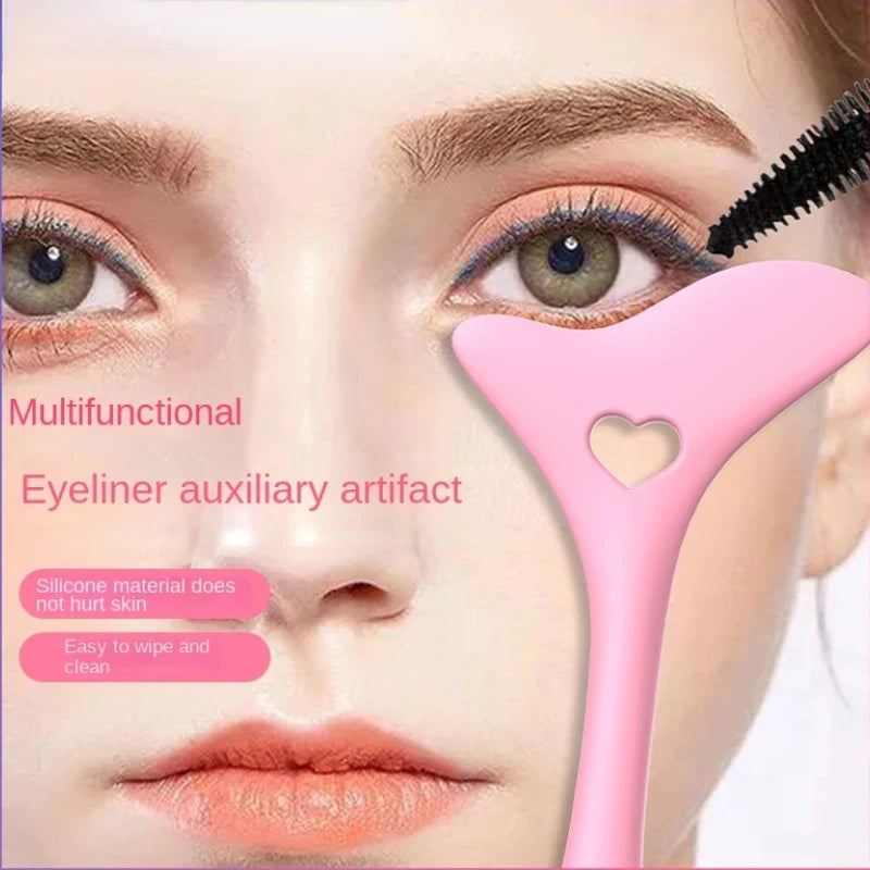Pochoirs de maquillage pour eye-liner, mascara, rouge à lèvres, fard à paupières, outil de maquillage réutilisable