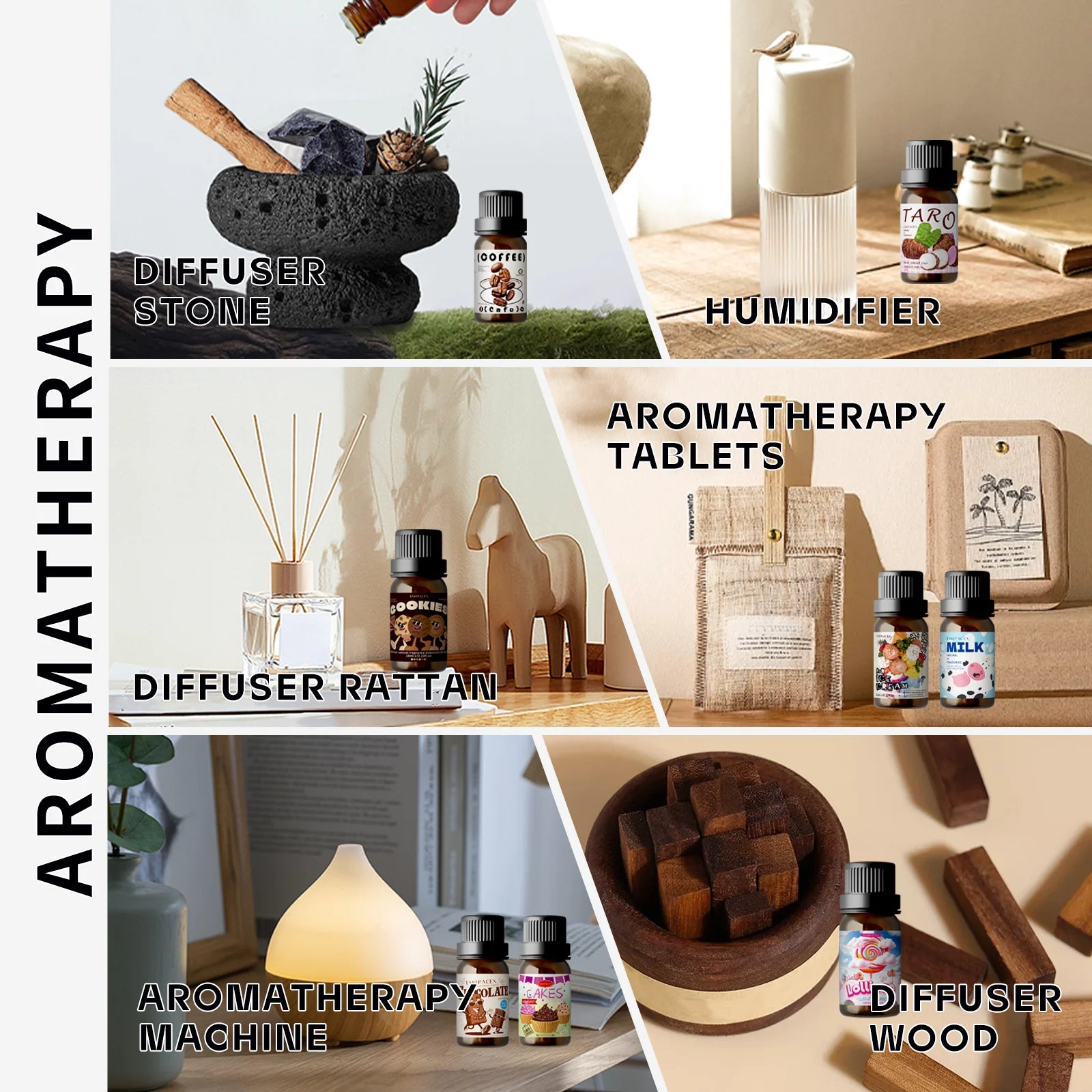 Huiles essentielles de parfum au lait 10 ml, huile d'aromathérapie longue durée, parfum pour voiture, aromathérapie pour femmes, cadeau