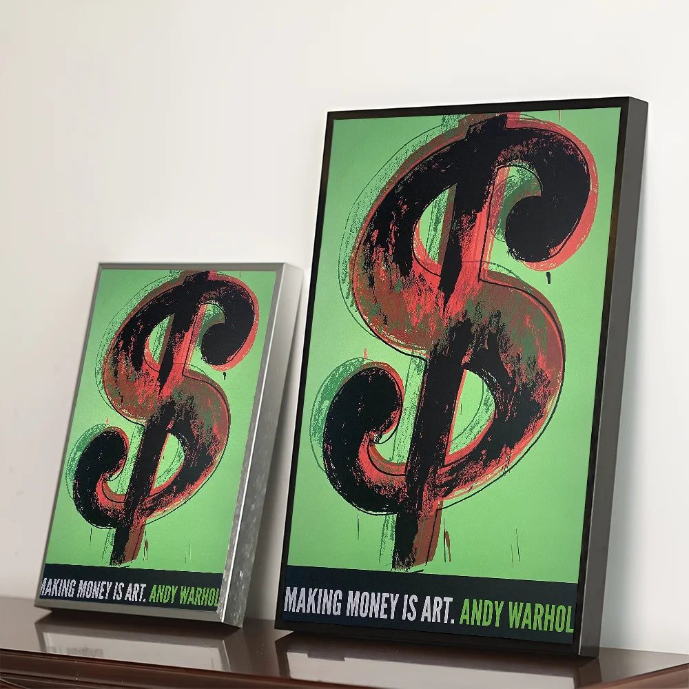 A-Andy W-Warhol Classic Vintage Posters HD Quality Wall Art Retro Posters for Home Room Wall Decor