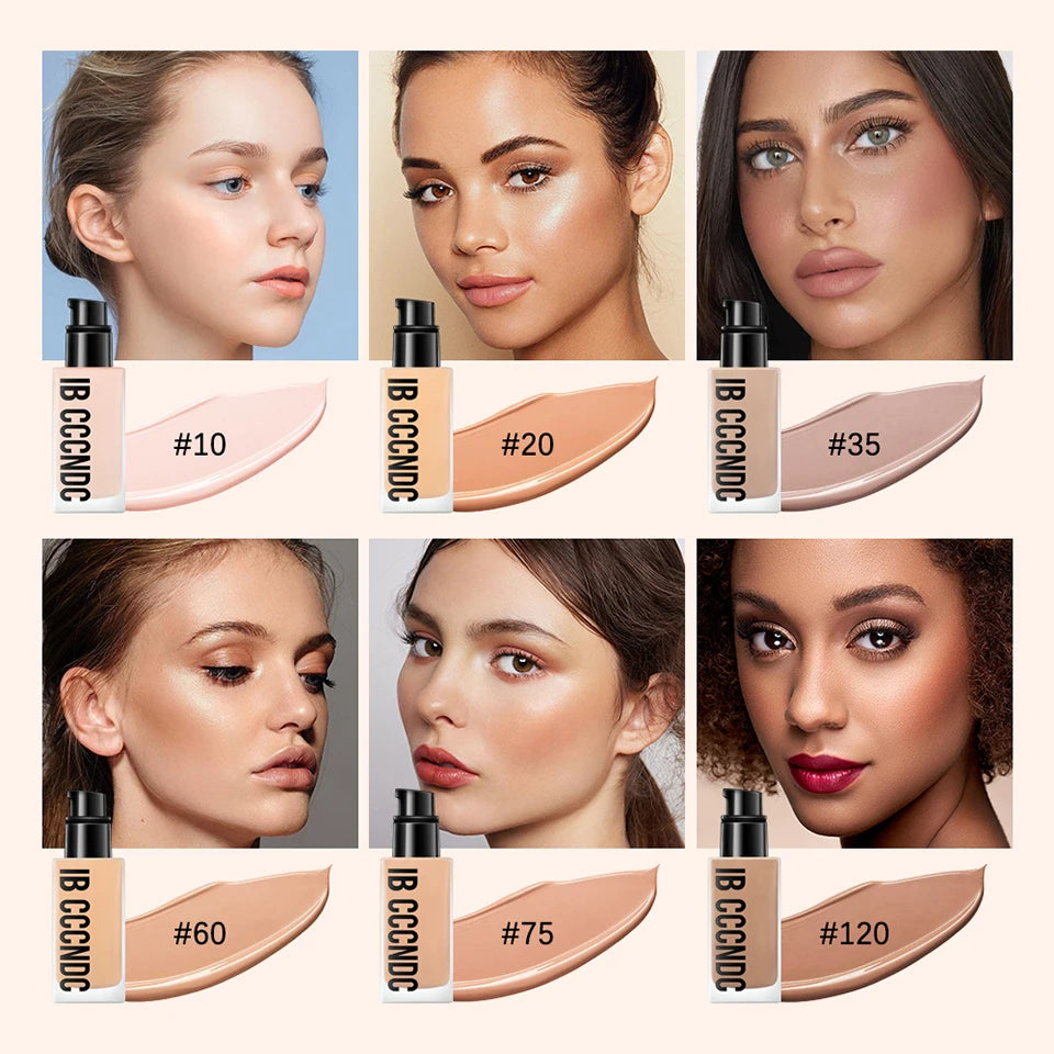 Make Up Foundation Cream for Face High Coverage Foundation Foundations Makeup Waterproof Korean Makeup Base Cosmetic Mist Cc Bb