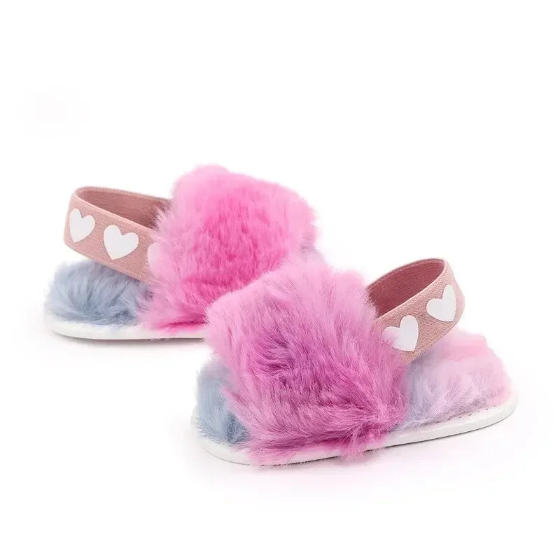 Newborn Baby Walking Shoes New Garden Shoes Breathable Soft Sandals Color Blocking Cute Baby Shoes Baby Girl 0-18M