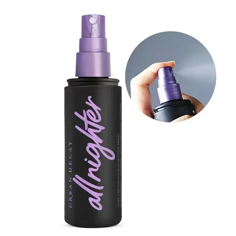Spray fixateur de maquillage, forme rapidement un film, maquillage longue tenue, contrôle du sébum, résistant à la transpiration et aux taches, version classique 118 ml