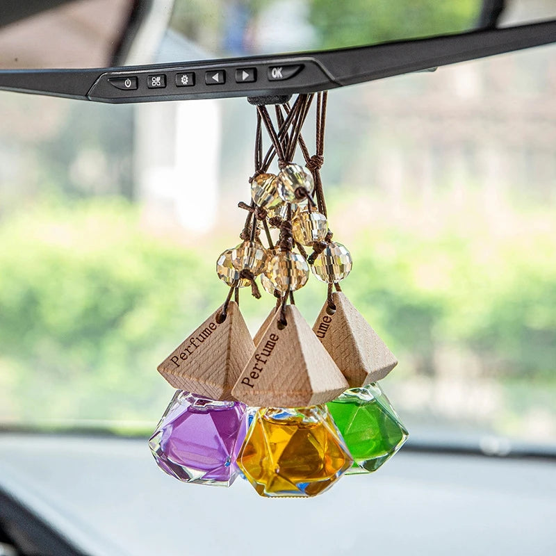 Désodorisants pour voiture, parfums suspendus, huiles essentielles, éliminateur d'odeurs, diffuseur d'arômes, pendentif de parfum pour voiture, aromathérapie
