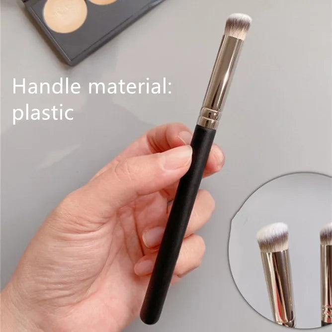 Makeup Brushes Seamless Cover Synthetic Dark Circles Liquid Cream Foundation Concealer Angled  Cosmetics Contour Brush for Women
