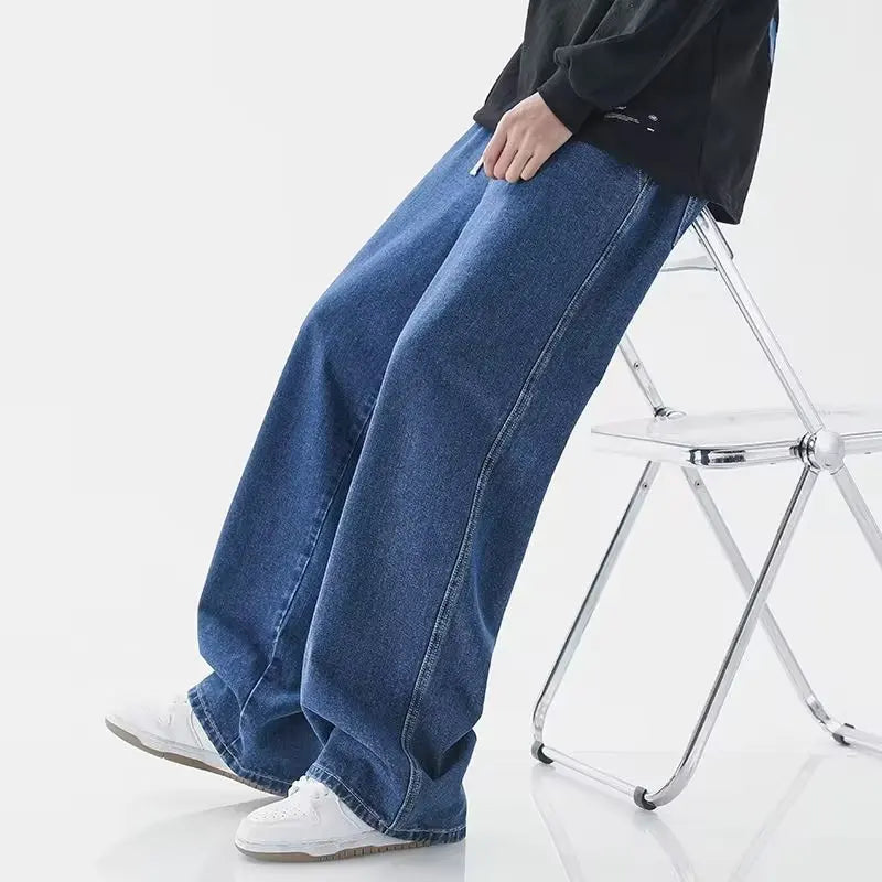 New Men Classic Jeans Jean Homme Pantalones Hombre Men Mannen Soft Black Biker Masculino Denim Overalls Mens Pants Size S-3XL