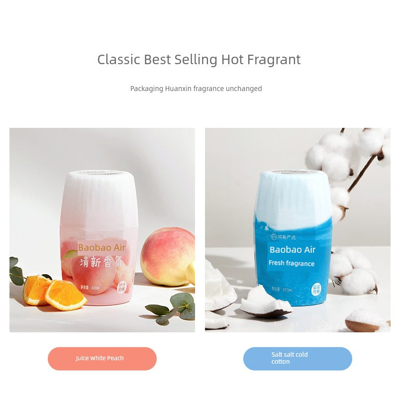 NetEase Yeation Bathroom Fragrance Juice White Peach Air Freshing Agent Toilet Deodorant Indoor Bedroom Long-Lasting Fragrance