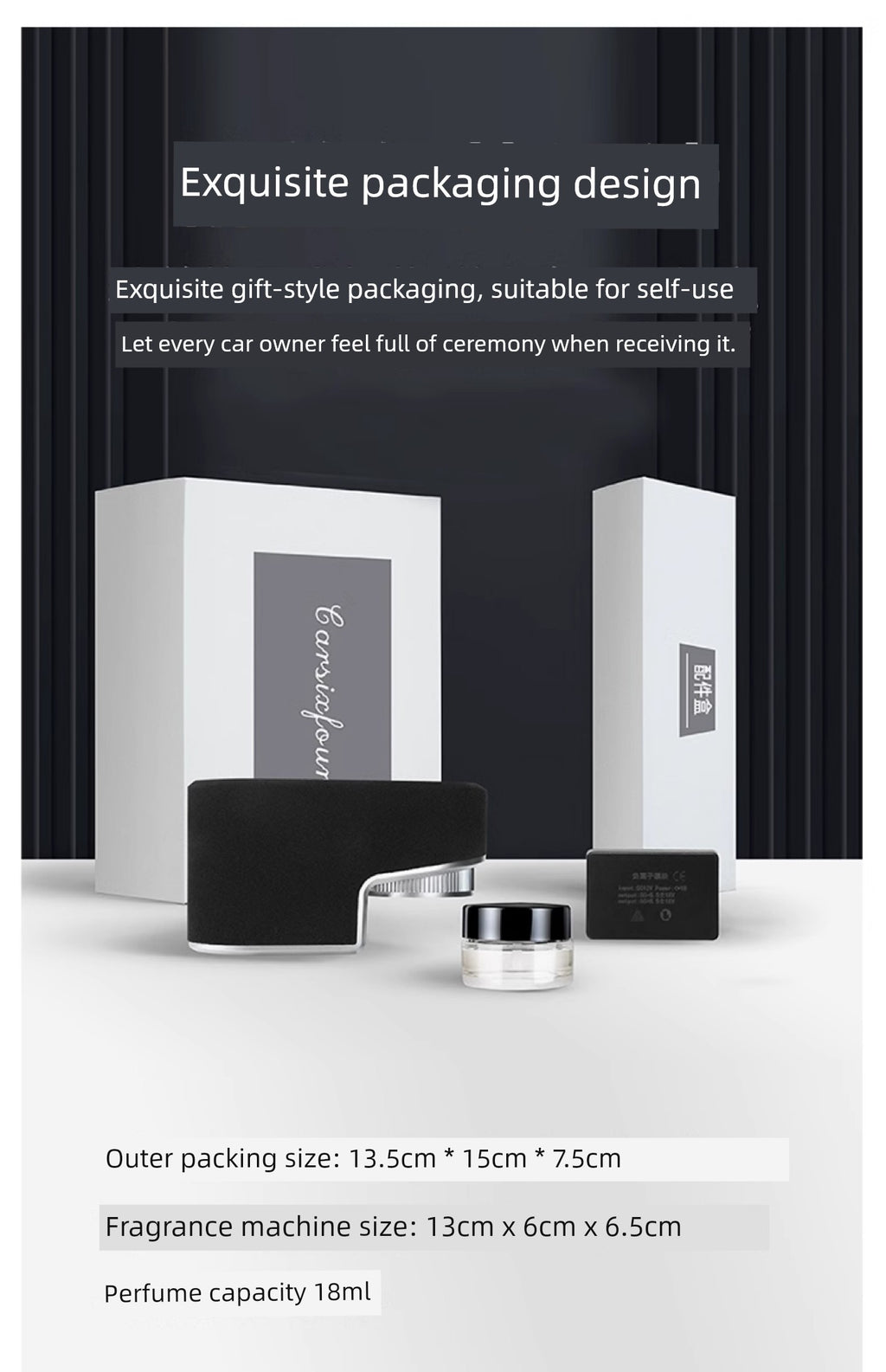 Restoration Negative Ion System Intelligent Car Fragrance