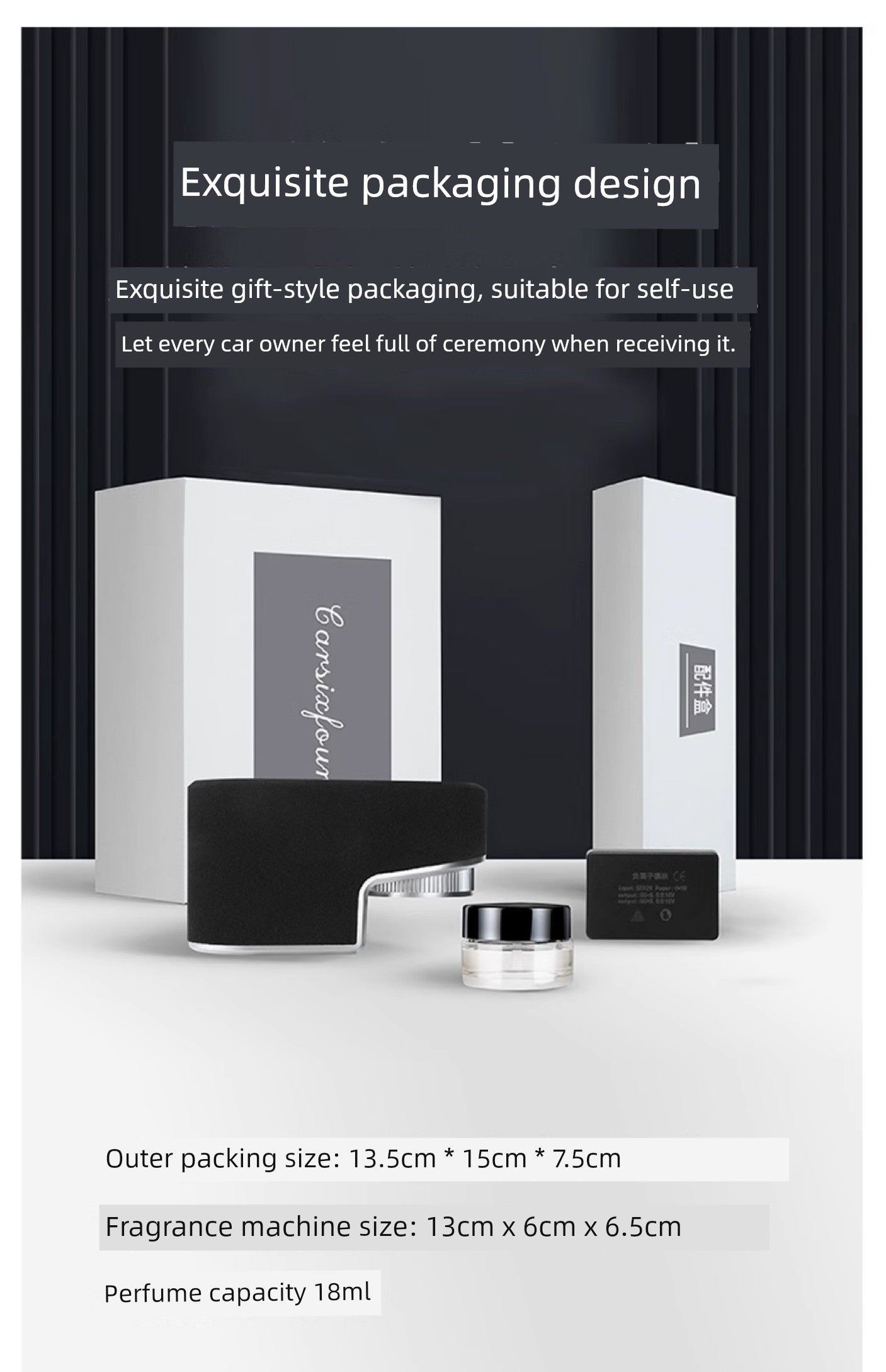 Restoration Negative Ion System Intelligent Car Fragrance