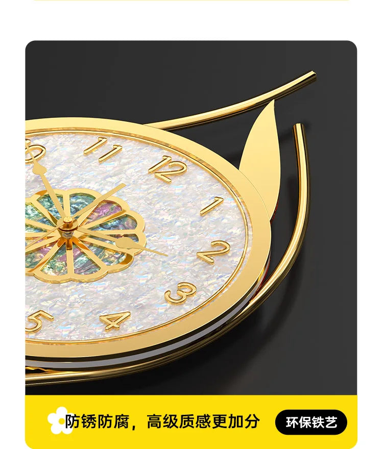 Art Mural Wall Clocks Led Modern Interior Luxury Restaurant Minimalist Wall Watch Large Nordic Fashion Horloge Room Decorations