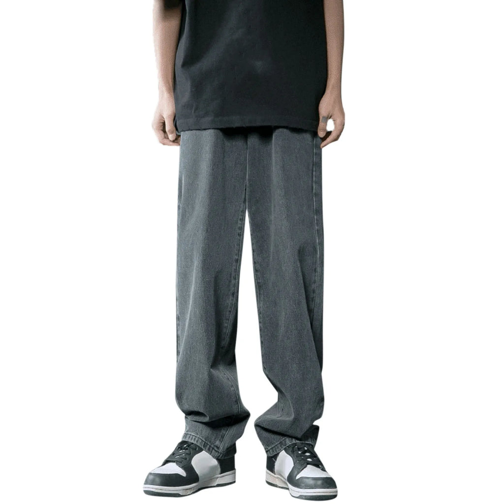 Men Casual Fashion Loose Jeans Street Wide Leg Trousers Pants Male Clothes Casual Trousers Ropa Hombre Cargo Baggy