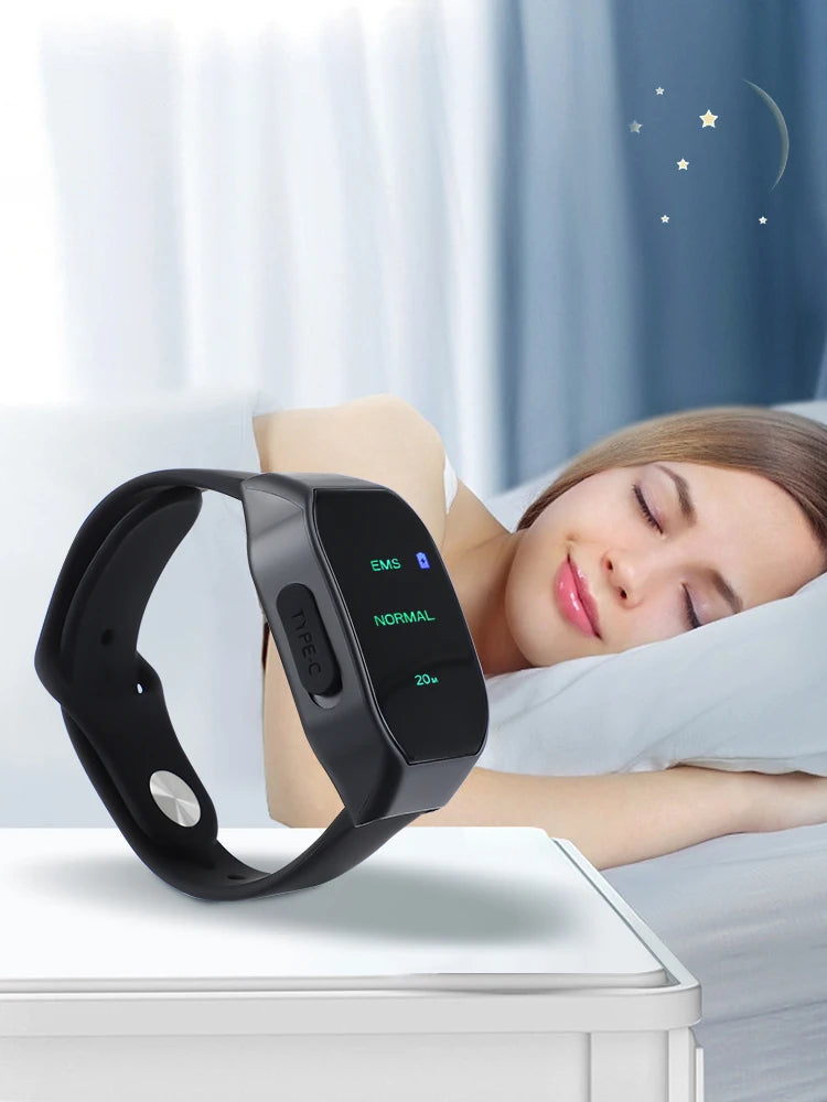 PASTSKY Intelligent Sleep Aid Watch Microcurrent Pulse Sleep Help Massager Household Wristband Anti-anxiety Insomnia Hypnosis