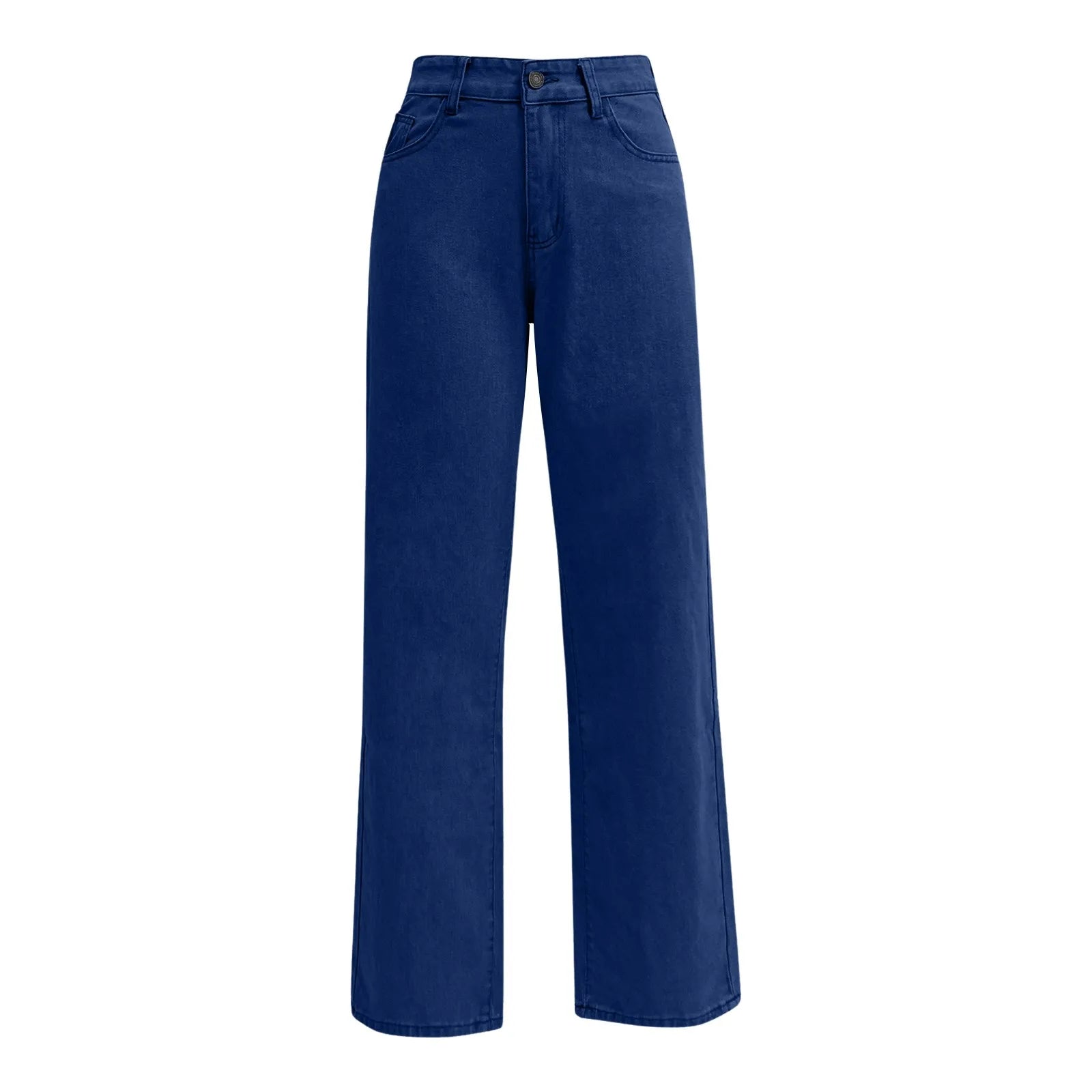 Women's High Waist Washed Women's Jeans Fashionable Versatile Straight Leg Pants Jeans Women Jean Pants Women Jeans Women 2025