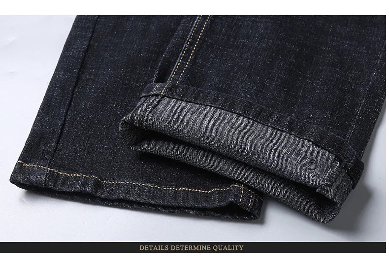 New Men Classic Jeans Jean Homme Pantalones Hombre Men Mannen Soft Black Biker Masculino Denim Overalls Mens Pants Size 30-38