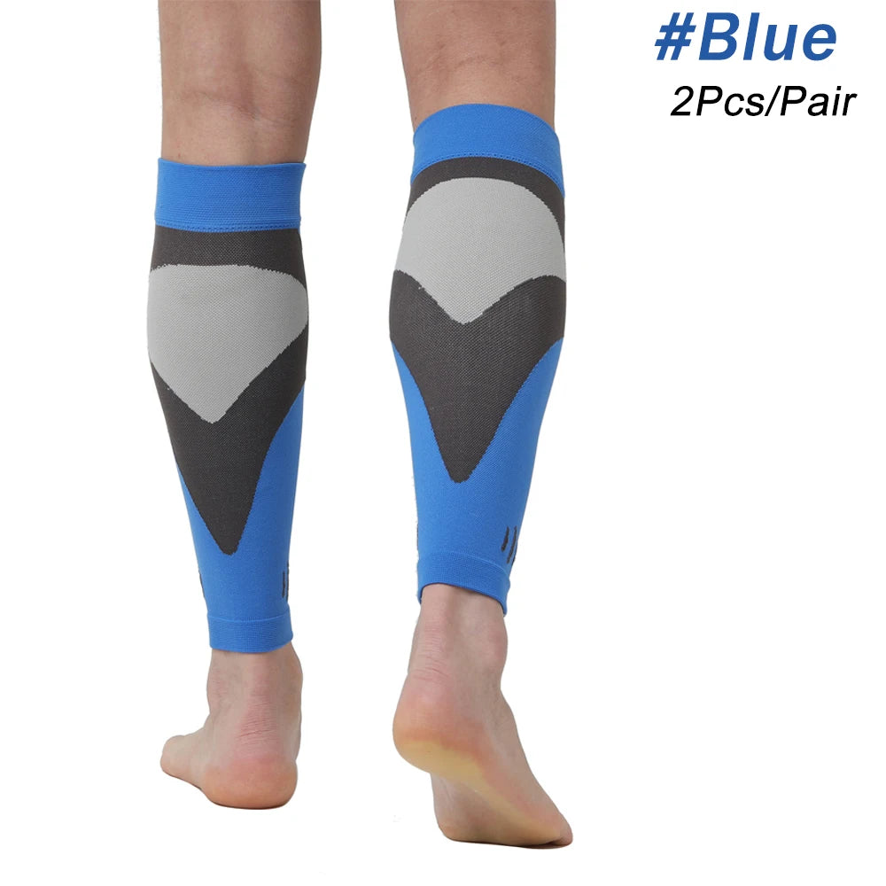 1 Pair Calf Compression Sleeves, Footless Socks Support for Running, Men Women Leg Sleeve Brace for Shin Guard Splints Swelling
