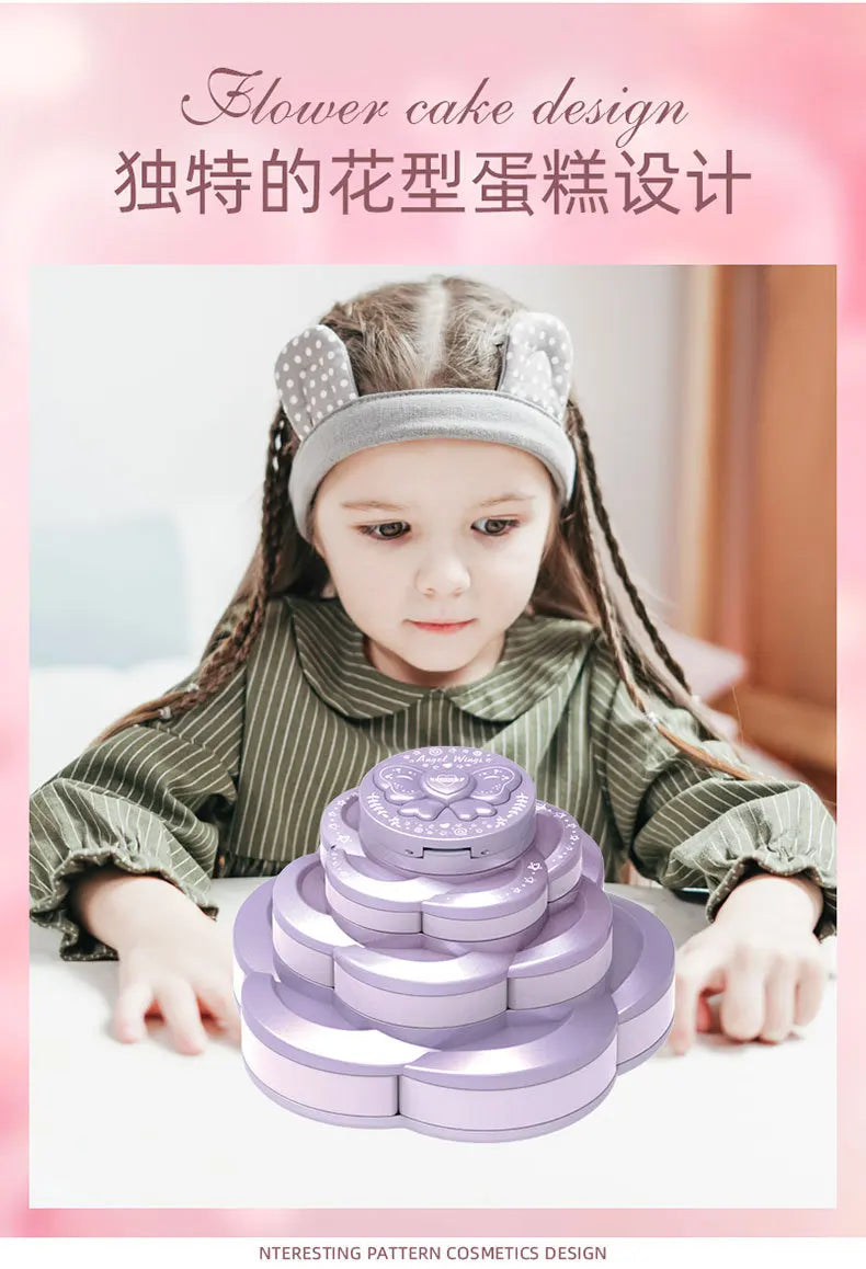 Children'S Cosmetics Toy Set Girl Makeup Box Playing House Toys Girl Makeup Princess Makeup Box Children'S Simulated Makeup Tool