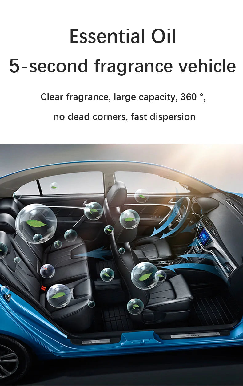 Car Air Freshener Fragrance Car Interior Air Vent Creative Diffuser Lasting Pendant Aromatherapy For Auto Smell Perfume Scent